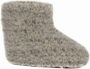 Woolwarmers Dolly Unisex Sloffen grijs 100% wol - Thumbnail 1