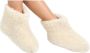 Woolwarmers Witte wollen sloffen pantoffels voor - Thumbnail 1