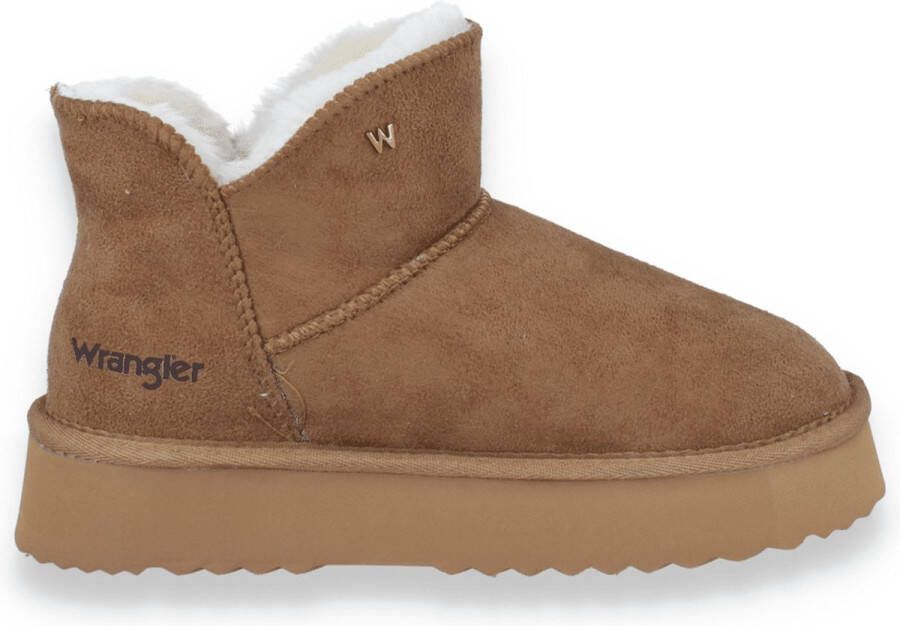 Wrangler Dames Boots Elsa Platform Cognac COGNA