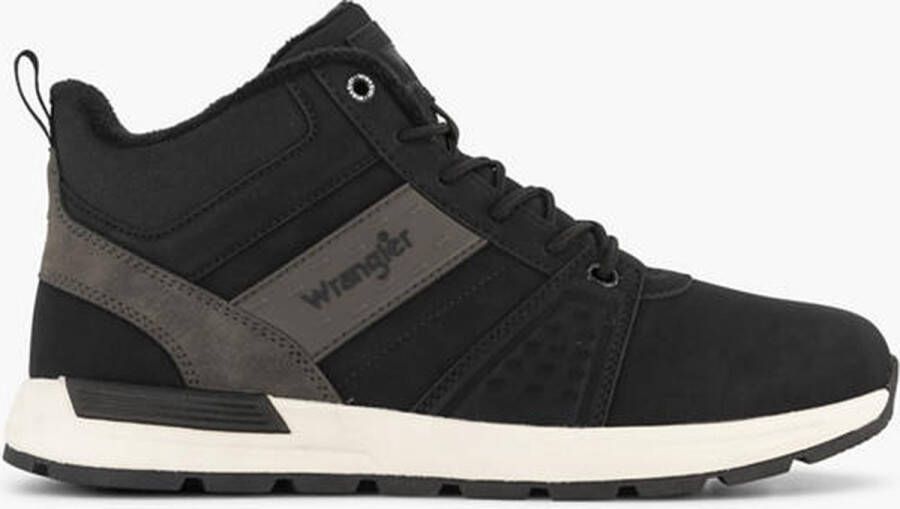 Wrangler Zwarte hoge sneaker