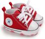 Merkloos Sans marque Baby Schoentjes Pasgeboren Babyschoenen Eerste Baby Schoen 0-12 maanden Zachte Zool Antislip Baby slofjes 12cm - Thumbnail 1