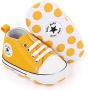 Merkloos Sans marque Baby Schoentjes Pasgeboren Babyschoenen Eerste Baby Schoen 0-12 maanden Zachte Zool Antislip Baby slofjes 12cm - Thumbnail 8