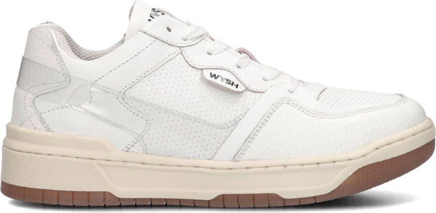 Wysh Asa Sneakers Leren Sneaker Meisjes Wit