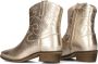 Wysh Cindy Cowboylaarzen Western Laarzen Meisjes Goud - Thumbnail 2