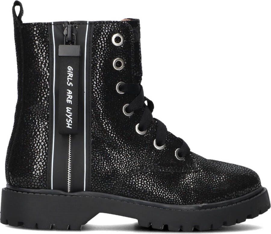 Wysh Margot Boots Meisjes Zwart