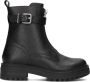 Wysh Monk-k-63 Biker boots Meisjes Kids Zwart - Thumbnail 2