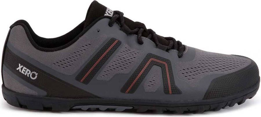 XERO SHOES Mesa Trail II Trailrun Wandelschoen Heren Steel Gray Orange