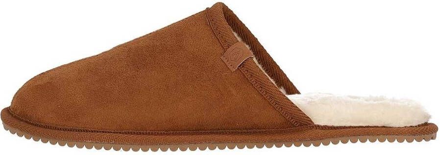 XQ Footwear Klassieke Pantoffels Sloffen Instappers Dames Cogna