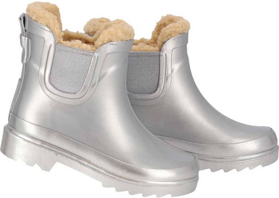 XQ Footwear XQ KIDS RUBBER CHELSEA RAINBOOTS FUR