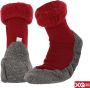 XQ Footwear XQ Slofsokken Unisex Rood Slofsokken Slofsokken - Thumbnail 1