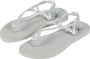 XQ Footwear XQ Teenslipper Sandalen Dames Zilver Sandalen dames Flip Flops dames - Thumbnail 1