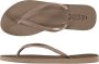 XQ Footwear XQ Teenslippers Dames Glitter Taupe Flip Flops dames - Thumbnail 2