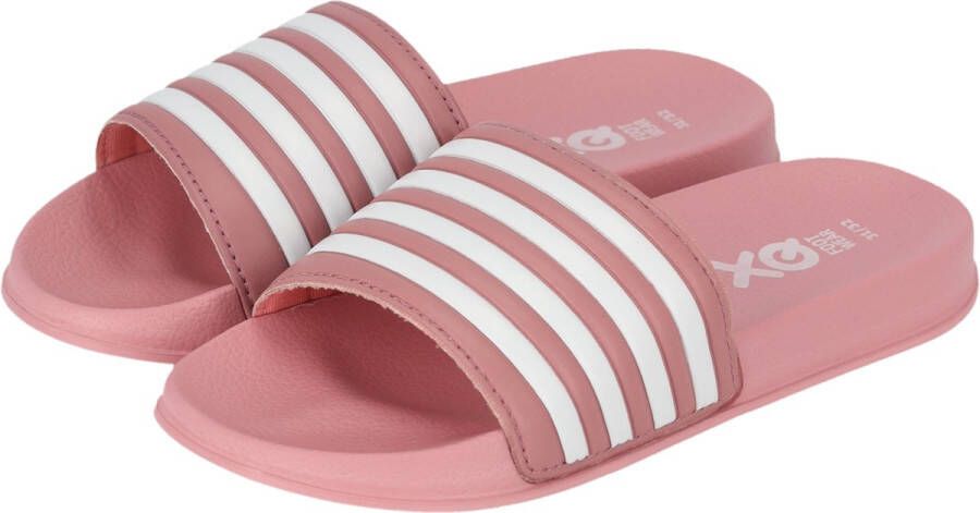 XQ Slippers Kinderen Unisex Junior Roze Wit Slippers Jongens Slippers Meisjes Badslippers kinderen