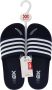 XQ Footwear Slippers Kinderen Unisex Teens Navy Wit Slippers Slippers Badslippers kinderen - Thumbnail 2