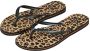 XQ Footwear XQ Teenslippers Dames Panterprint Flip Flops dames - Thumbnail 1