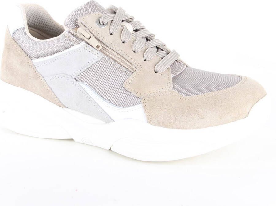 XSENSIBLE Lage Sneakers Heren 30088.1 Maat: 43 5 Materiaal: Suède Kleur: Beige