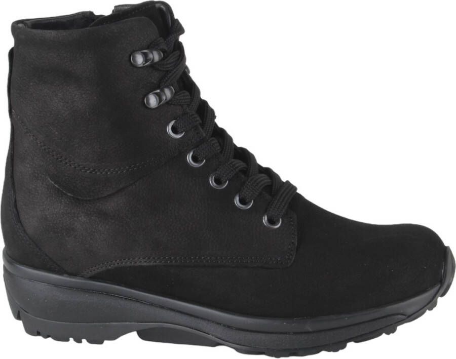 Xsensible 30111.2.009-GX dames veterboots sportief zwart