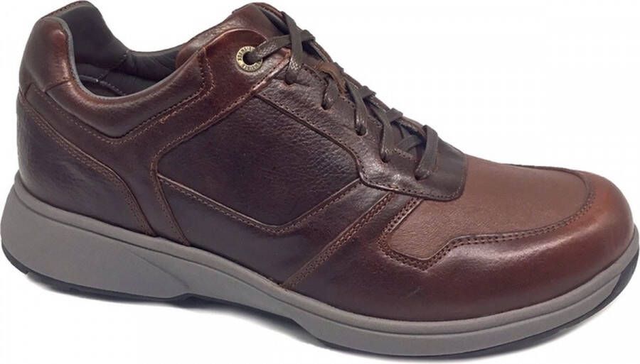 Xsensible 30401.3 Cognac H-Wijdte Veterschoenen