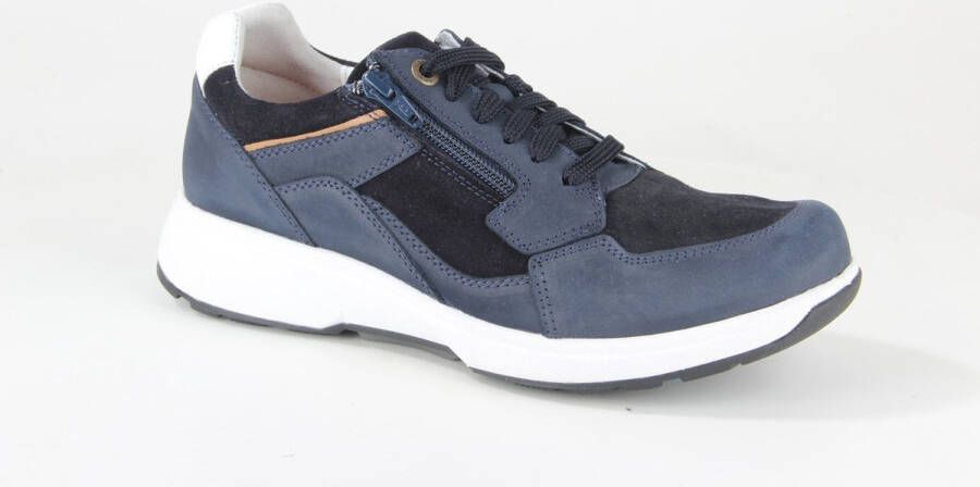 Xsensible 30406.2.221-HX heren veterschoenen sportief blauw