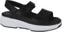 Xsensible 30700.5.9-G H dames sandalen sportief zwart - Thumbnail 5
