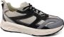 Xsensible 33202.5 894 H Brooklyn Ice Grey Combi-sneaker stretchwalker-veterschoen stretchwalker - Thumbnail 1