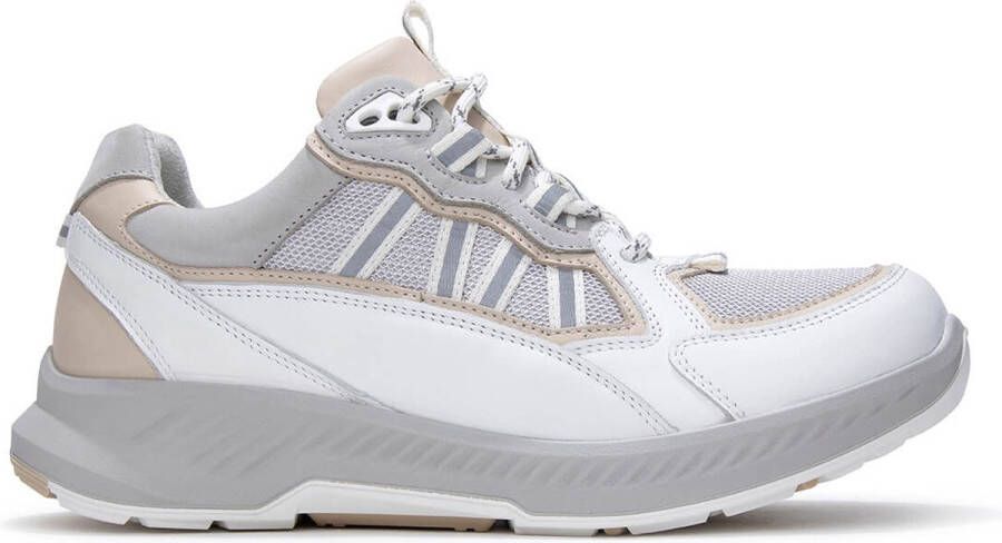 XSENSIBLE Sneakers Dames 34200.5 Maat: 46 Materiaal: Leer Kleur: Wit