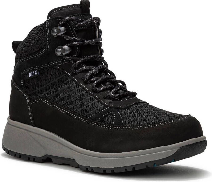 Xsensible 40207.5 Oulu Black H-Wijdte Veter boots