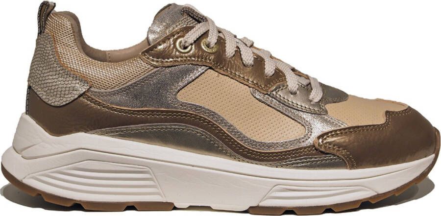 Xsensible Milau Stretchwalker Sneakers Dames Taupe