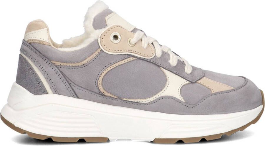 XSENSIBLE Lage Sneakers Dames Combi Met G Sneaker Maat: 36 Materiaal: Leer Kleur: Grijs