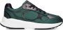 XSENSIBLE Lage Sneakers Dames Combi Met G Sneaker Maat: 43 Materiaal: Leer Kleur: Groen - Thumbnail 1