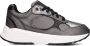 XSENSIBLE Lage Sneakers Dames Combi Met G Sneaker Maat: 40 Materiaal: Leer Kleur: Zilver - Thumbnail 1