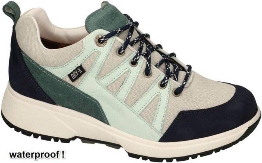 Xsensible 40208.5 Bodo 806 Light Grey Combi H-Wjdte Veterschoenen