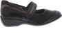 Xsensible LIPARI 10072.2.026 Zwart combi bandschoenen wijdte H met stretch - Thumbnail 1