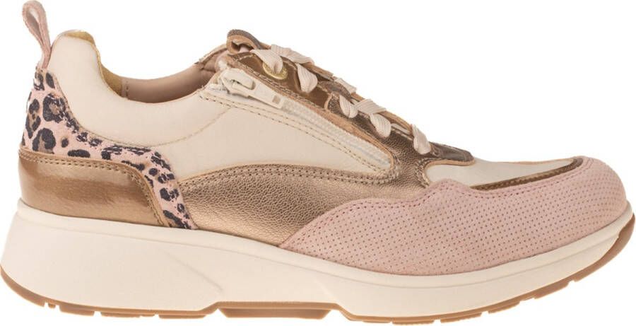 Xsensible Dames Veterschoenen Grenoble Light Pink Combi Rose Oud