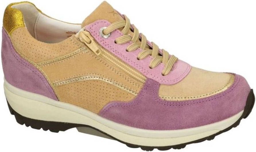 Xsensible 30112.2 Lucca 774 Lilac Combi G-Wijdte Veterschoenen