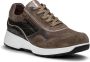 Xsensible 30204.2 Lima 505 Taupe Fantasy H-Wijdte Veterschoenen - Thumbnail 5