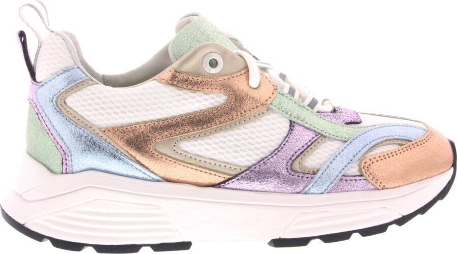 Xsensible Dames Veterschoenen Brooklyn Women Pastel Combi Multi