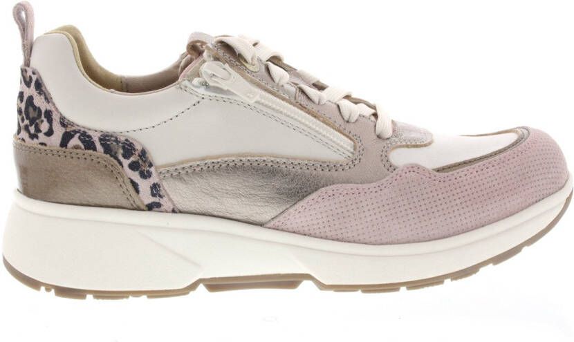 Xsensible Dames Veterschoenen Grenoble Light Pink Combi Rose Oud