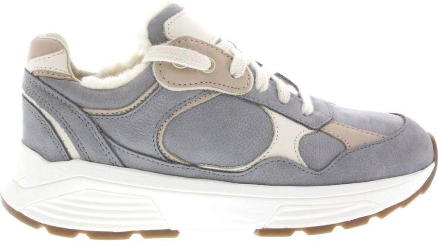 Xsensible 33005.4 G 807 Grey combi-sneaker stretchwalker-veterschoen