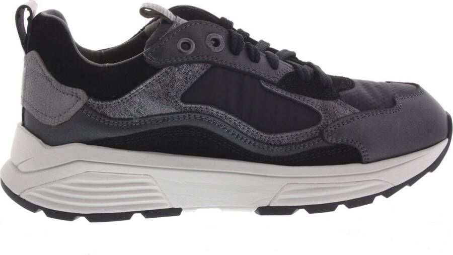 Xsensible Comfortabele Milau Sneakers in Zwart Grijs Black Dames