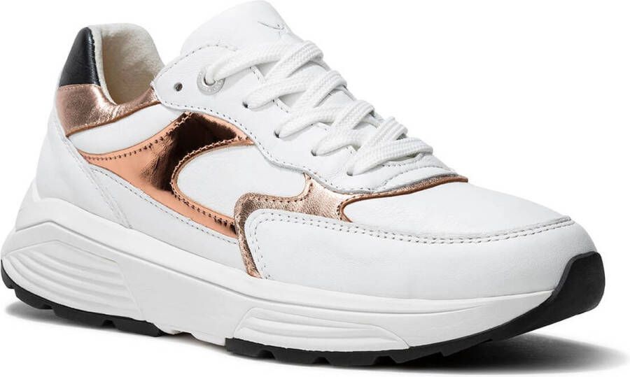 Xsensible Dames Veterschoenen Ponte Vecchio White Combi Wit