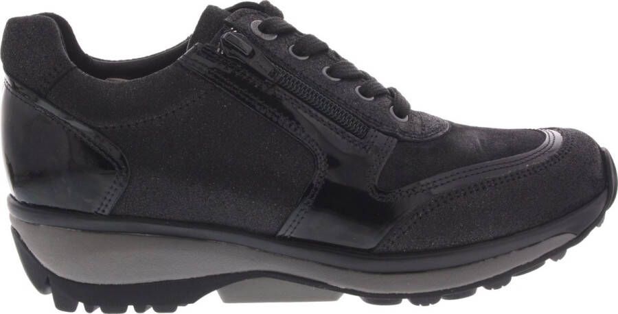 Xsensible 30103.2 001 Black G-wijdte Veterschoenen