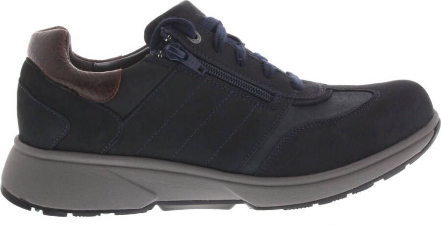 XSENSIBLE Lage Sneakers Heren 30405.2 Maat: 43 Materiaal: Suède Kleur: Blauw