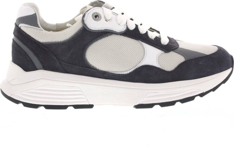 XSENSIBLE Lage Sneakers Heren Helix Men Maat: 47 Materiaal: Suède Kleur: Donkerblauw