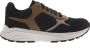 XSENSIBLE Lage Sneakers Heren Combi H Sneaker Maat: 40 Materiaal: Nubuck Kleur: Zwart - Thumbnail 1