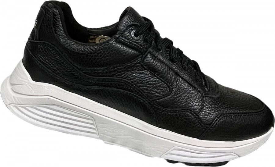 Xsensible 33200.5 HX Golden Gate Men Black Grain H-Wijdte Veterschoenen