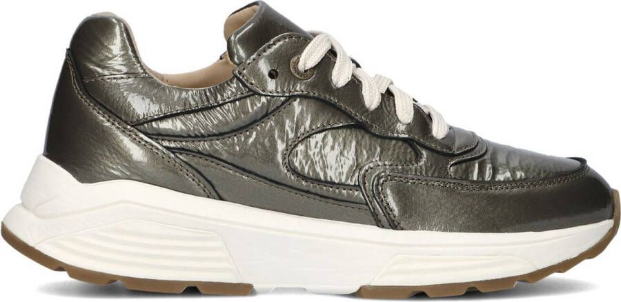 XSENSIBLE Sneakers Dames Lak G Sneaker Maat: 42 Materiaal: Leer Kleur: Groen