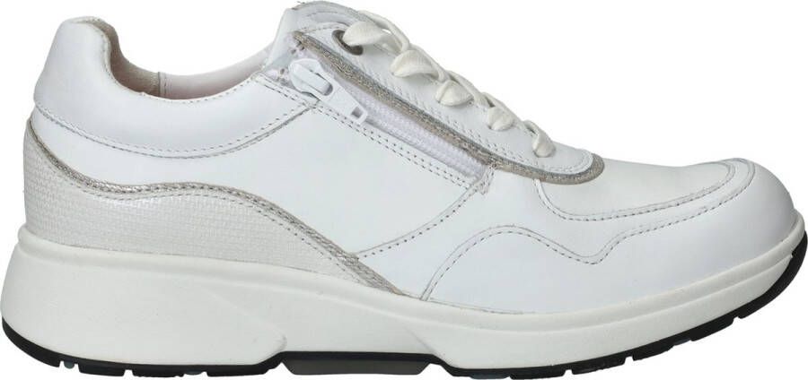 XSENSIBLE Lage Sneakers Dames Lima Maat: 43 Materiaal: Leer Kleur: Wit