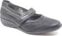 Xsensible LIPARI 10072.2.026 Zwart combi bandschoenen met stretch wijdte H - Thumbnail 1