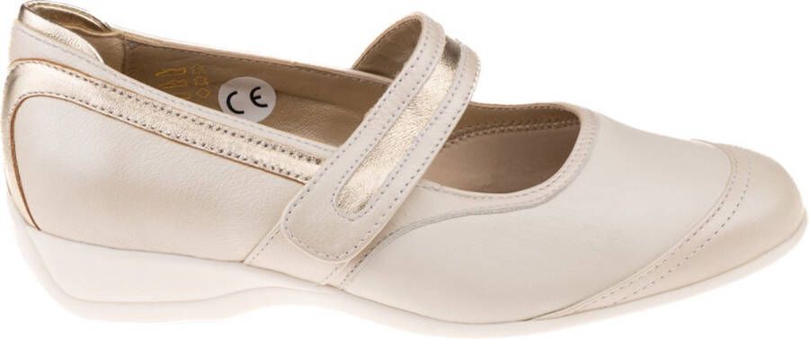 Xsensible Dames Instappers & Ballerina's Lipari Soft Pearl Beige - Foto 1